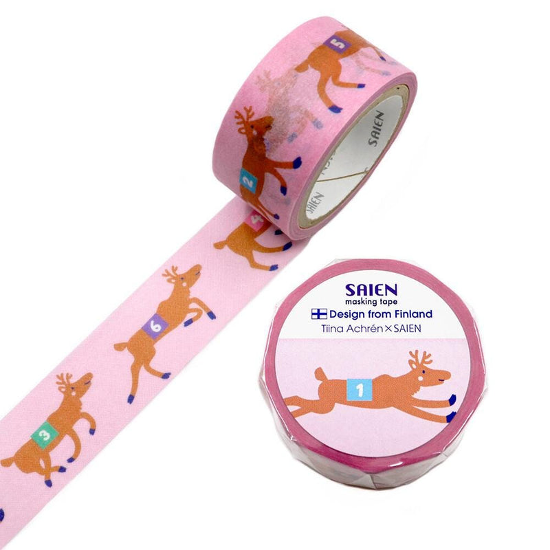 Masking Tape -Reindeer race-