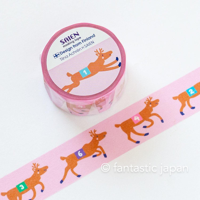 Masking Tape -Reindeer race-