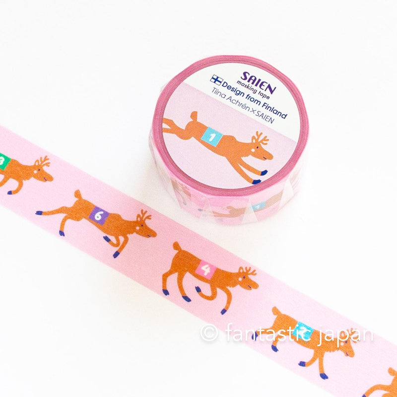 Masking Tape -Reindeer race-