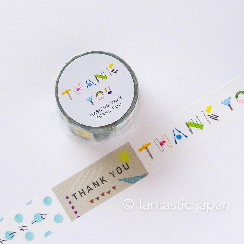 mizusima Masking Tape -THANK YOU-