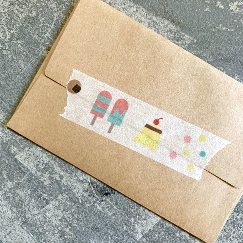 mizusima Masking Tape -snack 01-