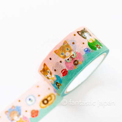 cozyca masking tape -snack time- by Aiko Fukawa