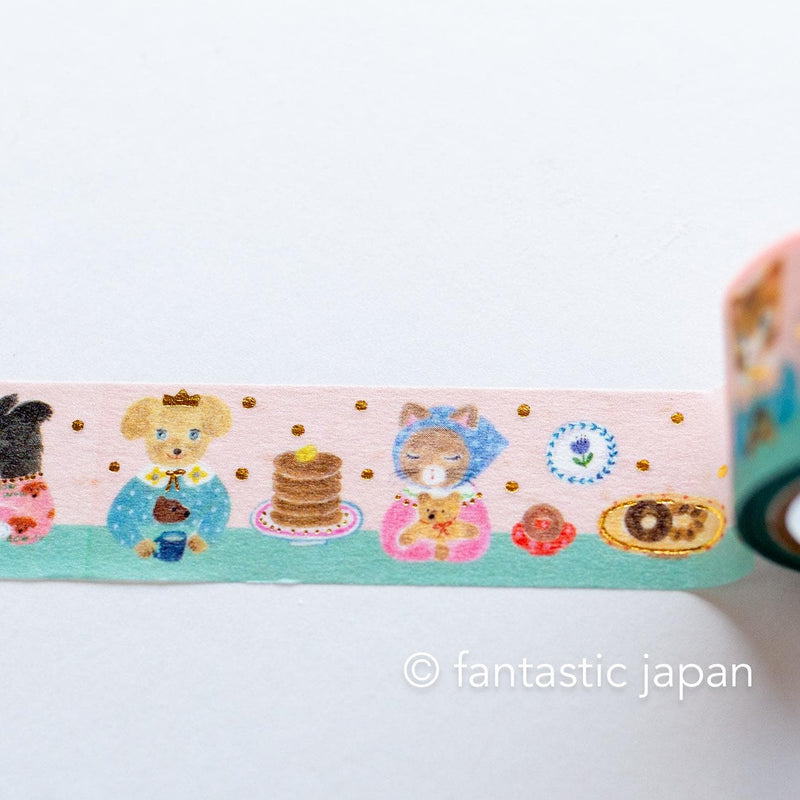 cozyca masking tape -snack time- by Aiko Fukawa