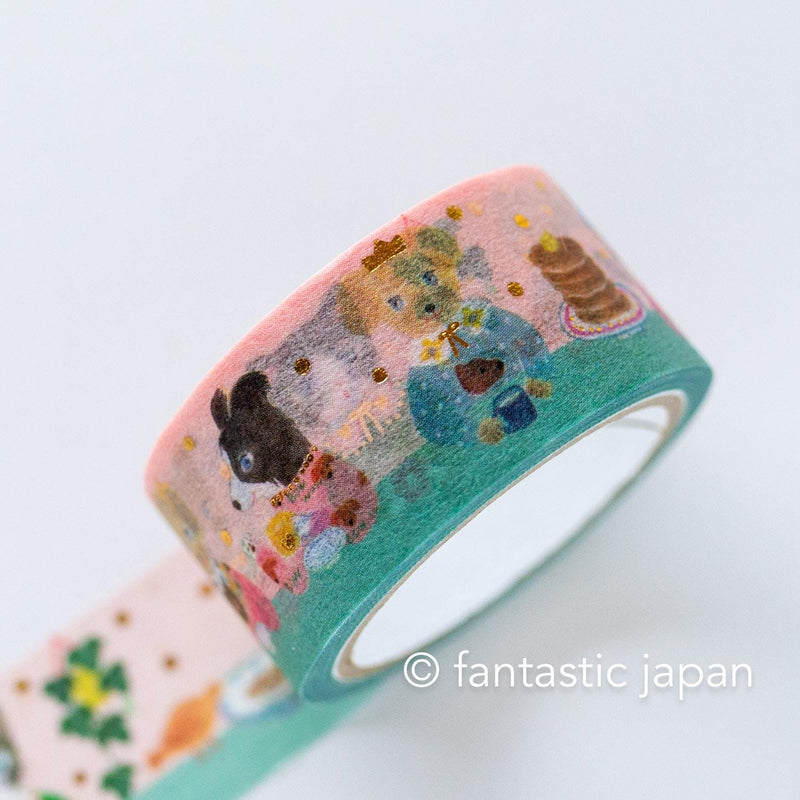 cozyca masking tape -snack time- by Aiko Fukawa