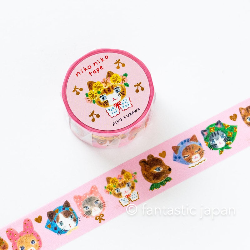 cozyca masking tape -niko niko- by Aiko Fukawa