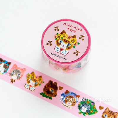 cozyca masking tape -niko niko- by Aiko Fukawa