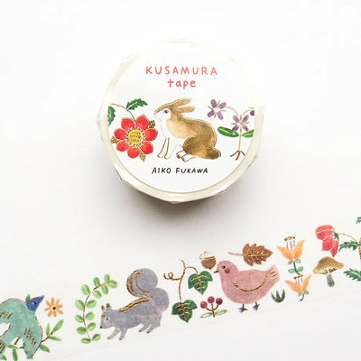 cozyca masking tape -kusamura- by Aiko Fukawa