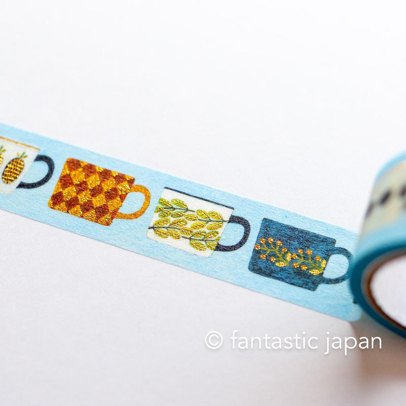 cozyca masking tape -MY FAVORITE MUGS- by Midori Asano