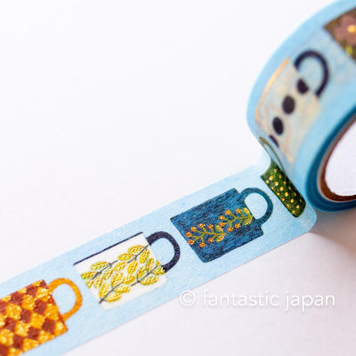 cozyca masking tape -MY FAVORITE MUGS- by Midori Asano