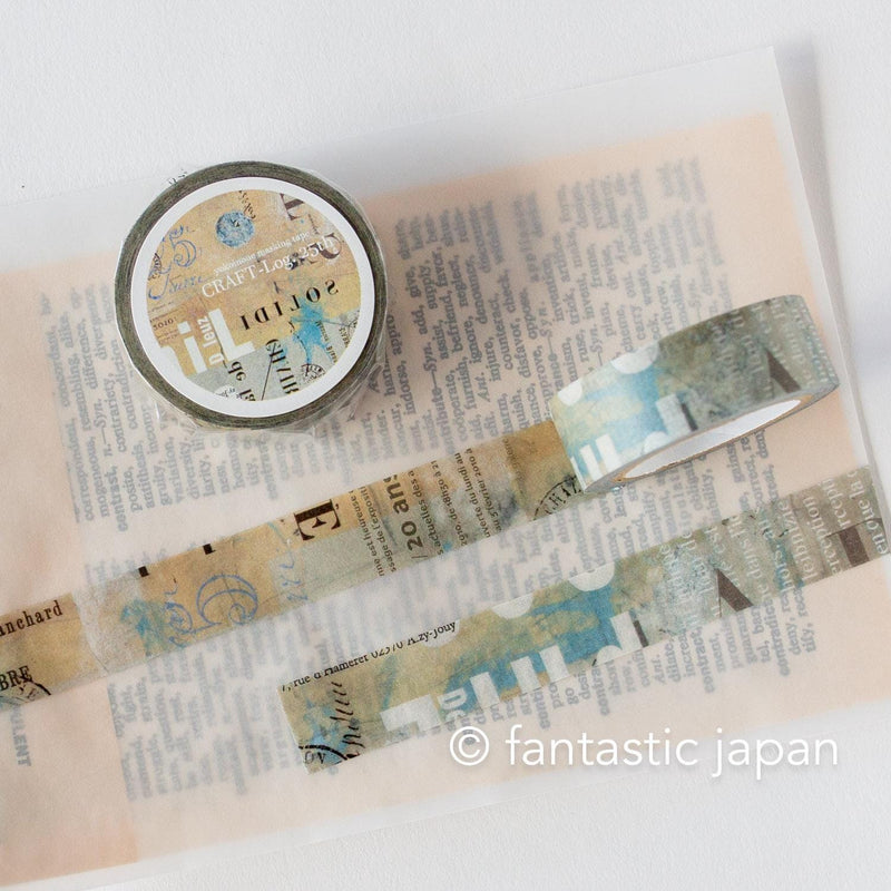 CRAFT Log. masking tape -collage A-