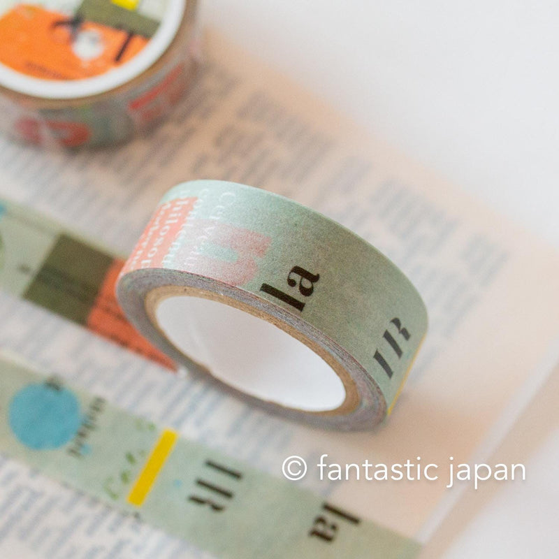 CRAFT Log. masking tape -collage C-