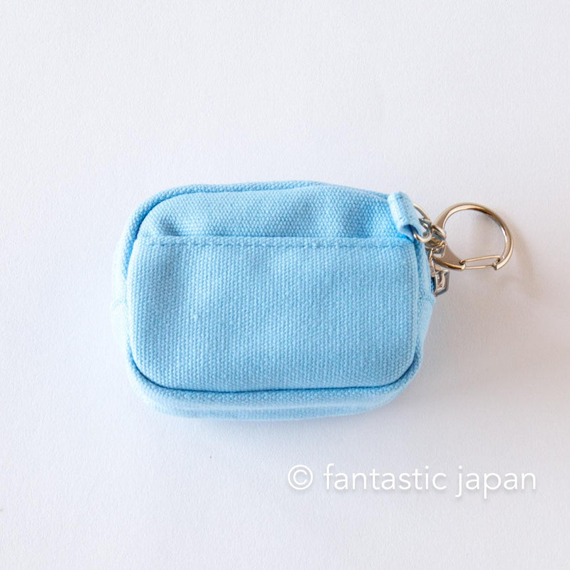 DELFONICS / Inner Carrying bag key chain -light blue-
