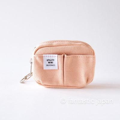 DELFONICS / Inner Carrying bag key chain -light pink-