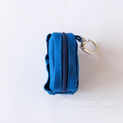 DELFONICS / Inner Carrying bag key chain -dark blue-