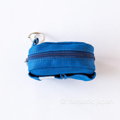 DELFONICS / Inner Carrying bag key chain -dark blue-