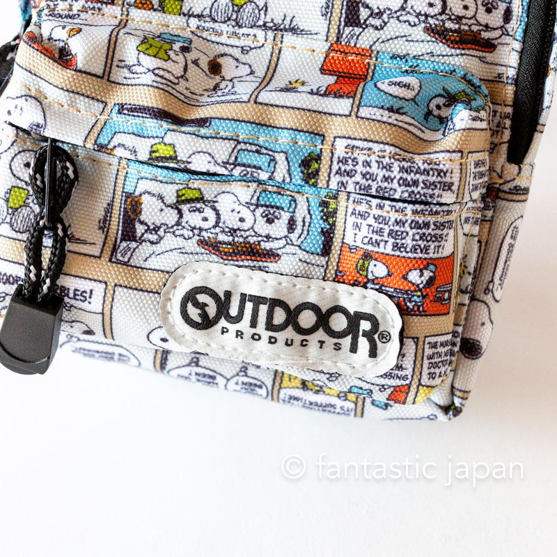 OUTDOOR PRODUCTS / PEANUTS backpack pouch -comic-　
