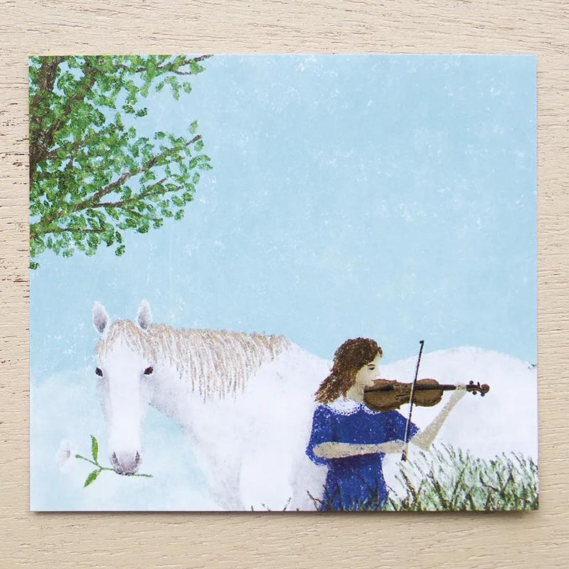 Block memo pad -HUMMING- by Akira Kusaka / cozyca products