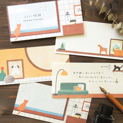 Letter Paper -Good time- by Mariko Fukuoka / cozyca products