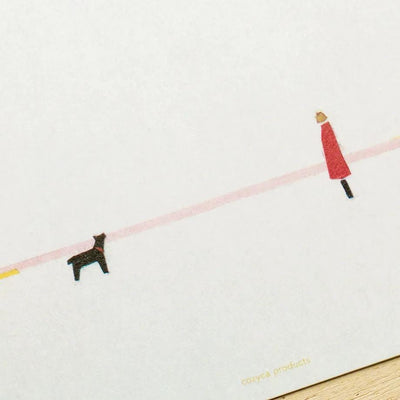 Japanese Letter Set -Home coming- by taku bannai / cozyca products