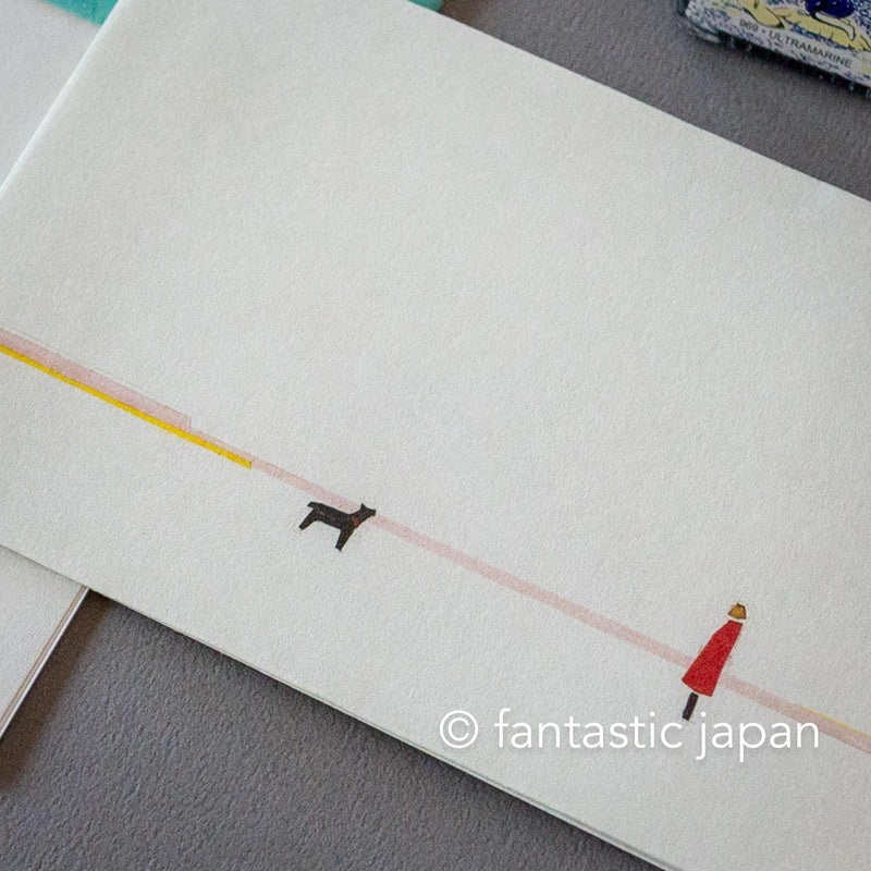 Japanese Letter Set -Home coming- by taku bannai / cozyca products