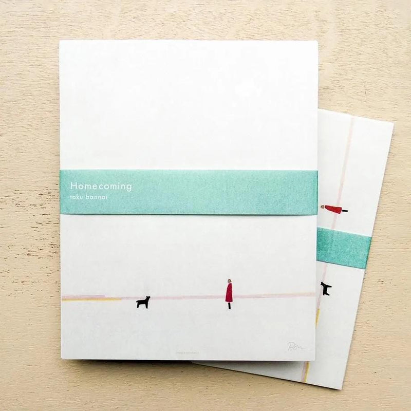 Japanese Letter Set -Home coming- by taku bannai / cozyca products