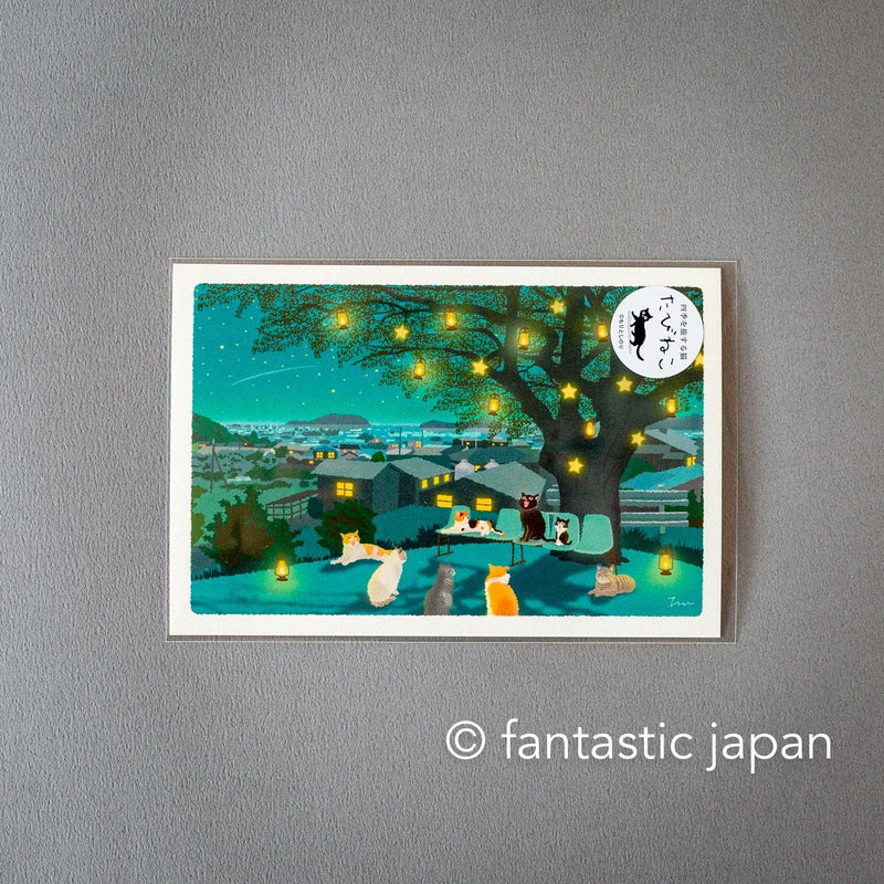 tabi-neko post card -Starlit Choir-