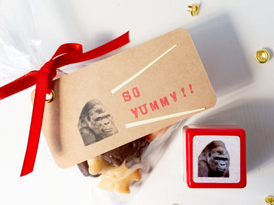 Real photo stamp -Gorilla-