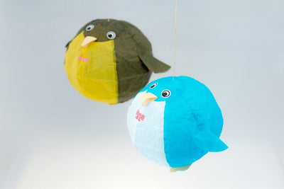 Japanese Paper Balloon -penguins-