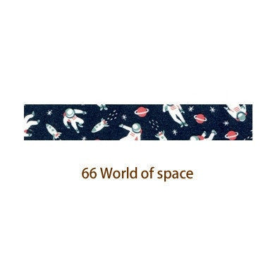 Washi tape -World of space-
