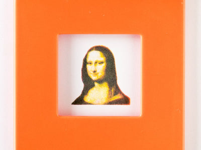 Creative color stamp Carasta -Mona Lisa-  / set of 3colors stamps /