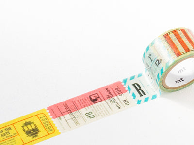 mt fab washi tape -ticket- / MTDP1P02 / 20mm wide