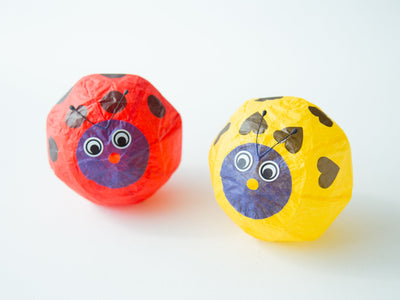 Japanese Paper Balloon -Lady bugs-