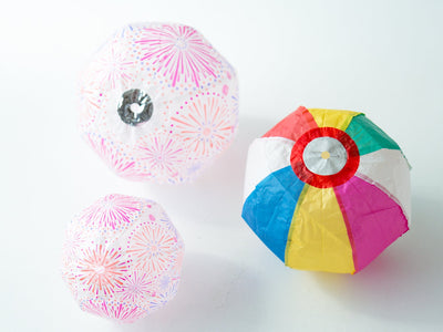 Japanese Paper Balloon -fireworks-