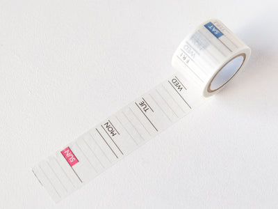 Washi Tape for plannner -day of the week-