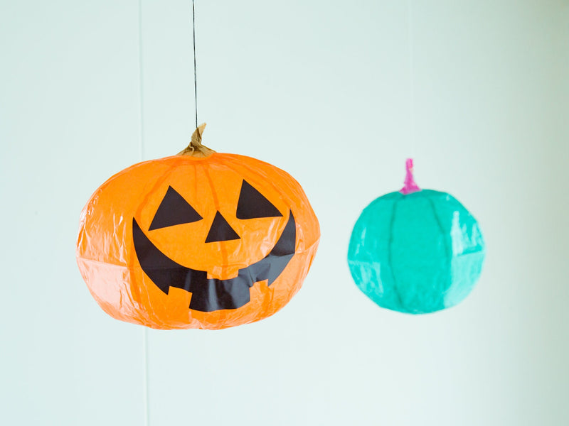 Japanese Paper Balloon -Halloween Pumpkin-