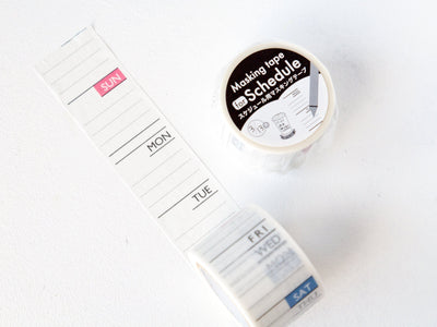 Washi Tape for plannner -day of the week-