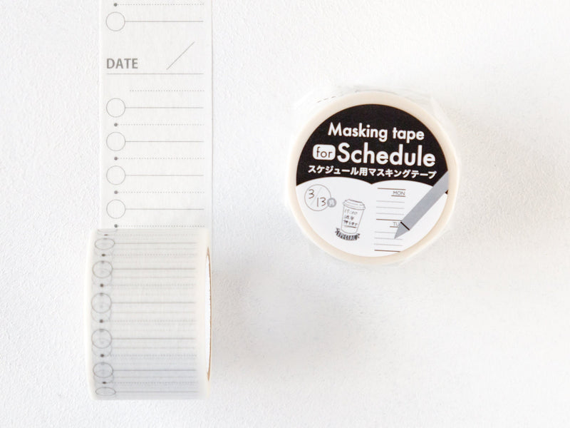 Washi Tape for Schedule -day of the week-