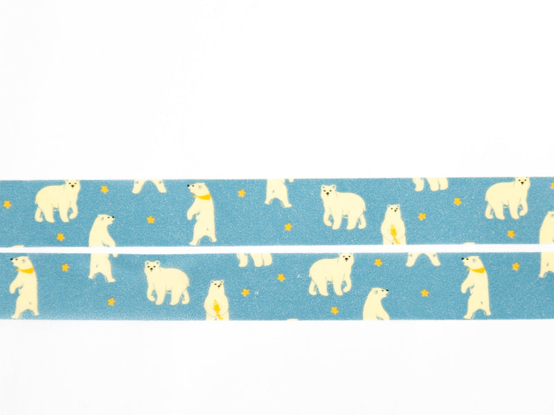 Washi tape -Polar bear-