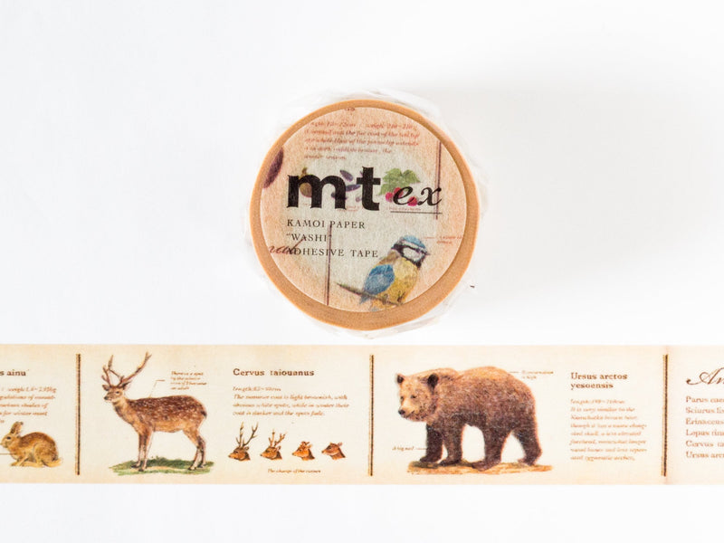 mt washi tape Ex -Encyclopedia of animal-