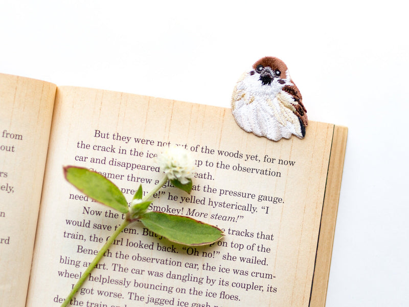 Sparrow bookmark