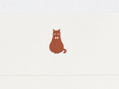 Letter set -black cat-