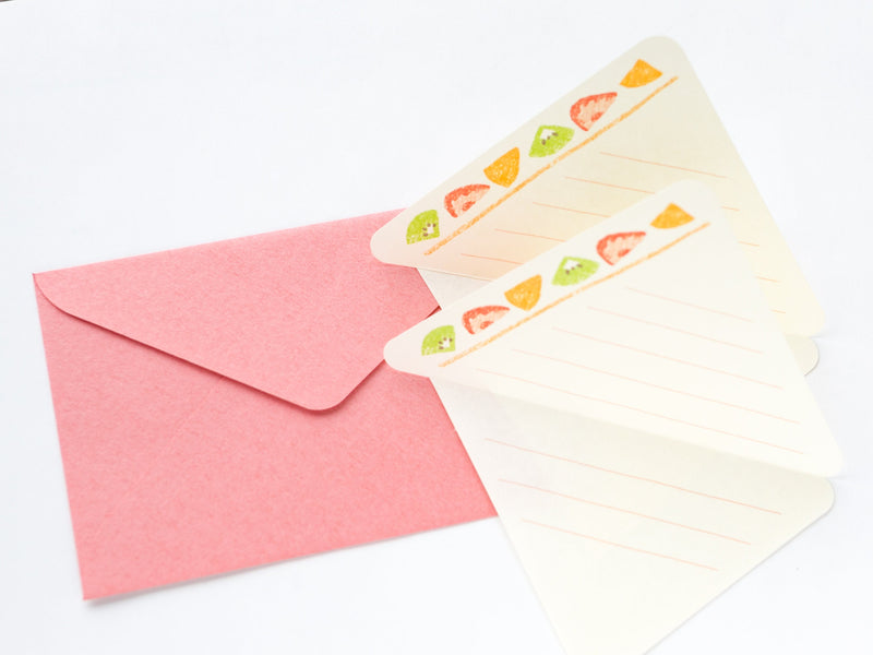 Washi mini letter set -fruit sandwich-