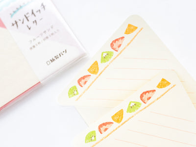 Washi mini letter set -fruit sandwich-