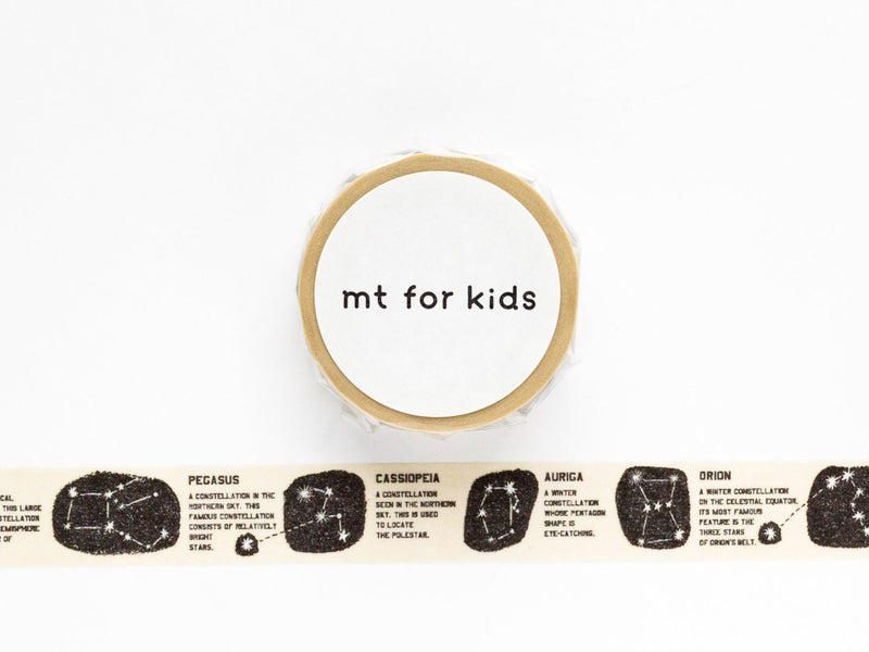mt washi tape, mt for kids -constellation-