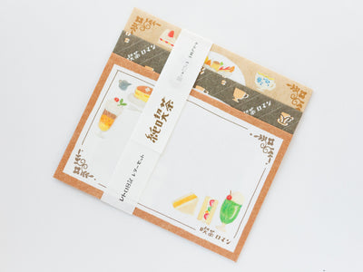 Washi letter set -nostalgic cafe sweets -