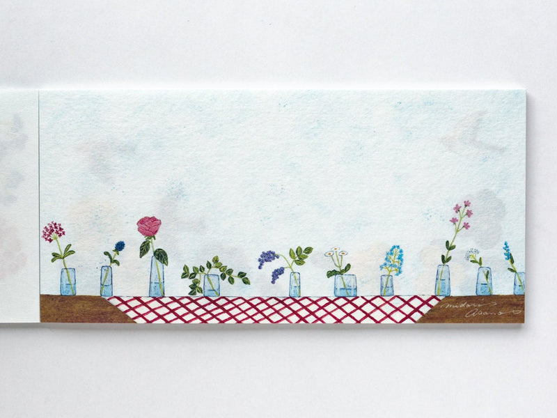 Letter Paper -with flowers-