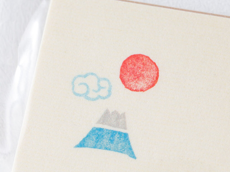 Stamp washi letter set -Mt.Fuji-