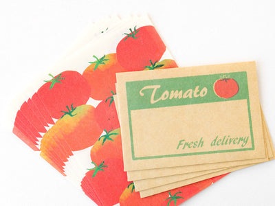 Washi letter set  -tomato-