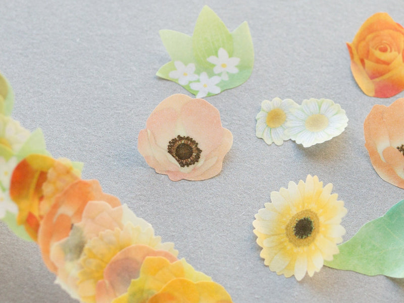 bande sticker -Anemone bouquet-