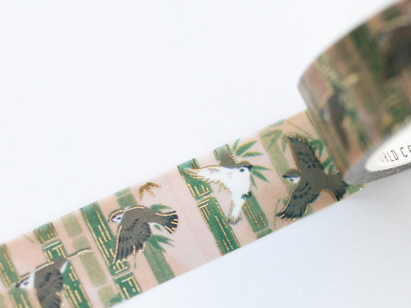 Masking Tape -sparrows in the bamboo-